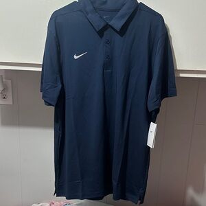 Nike Men's Dark Blue Polo Shirt